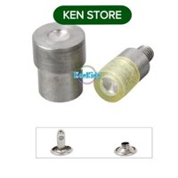 Bộ cối đóng đinh tán 2 mặt tròn , khuôn nút đinh tán cho máy dập khoen KEN STORE