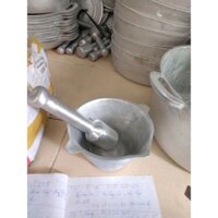 bộ cối đúc nguyên khối bằng gang