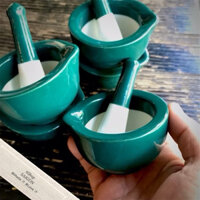 Bộ Cối Giã Nghiền Thuốc Cao Cấp - Size 00 Dung Tích 45ml