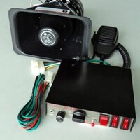 Bộ còi hú ưu tiên 200W cho xe CSGT, Cứu thương, Cứu hoả và xe chuyên dụng dẫn đoàn