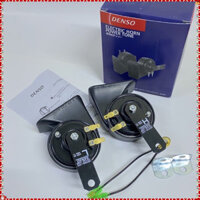 Bộ Còi Sên Denso Lắp Chế Nhiều Dòng Xe Âm Thanh To (Giá 1 Bộ) - Còi Xe Máy