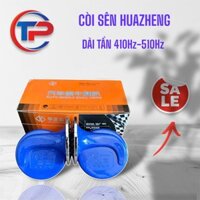 Bộ Còi sên ô tô. Kèn sên. Âm thanh lớn. Hãng HuaZheng. Dải tần 410Hz - 510Hz