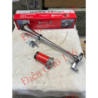 Bộ còi sinh hơi 45cm cho xe không có bình hơi. Còi điện tạo hơi 12v-24v kèm mô tơ.