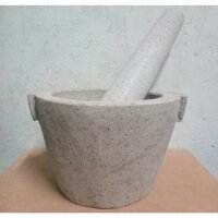 Bộ cối và chày đá kích thước 16cm