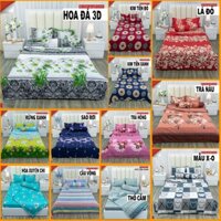 Bộ Combo 5 món Chăn Ga Gối Cotton Poly - Nhiều Mẫu Lựa Chọn