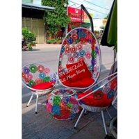 Bộ Combo bàn ghế xích đu  thư giãn giá rẻ