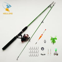 Bộ Combo cần câu 2 khúc đặc ruột siêu bạo lực Kèm Máy YF200 Và Phụ Kiện Đầy Đủ vietfishing