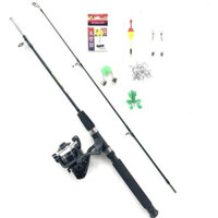 Bộ Combo Cần Câu Máy 2 Khúc Đặc Shimano Scabard Kèm Máy Đứng YF200 Phụ Kiện Đầy Đủ- Bộ Cần Câu Máy dinhvufishing