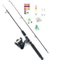Bộ Combo Cần Câu Máy 2 Khúc Đặc Shimano Scabard Kèm Máy Đứng YF200 Phụ Kiện Đầy Đủ- Bộ Cần Câu Máy Giá Rẻ, quocfishing