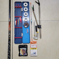 Bộ Combo Cần Câu Tay Nhất Hắc Long 5H 19i Kèm Bộ Phụ Kiện Đầy Đủ- Cần Câu Đơn, Cần Câu Đài Đánh Tổng Hợp Giá Rẻ ĐCKN