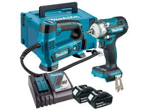 Bộ combo dùng pin 18V Makita DLX2424JX1