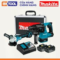 BỘ COMBO MAKITA DLX2161X ( DHR242Z+DGA404Z )