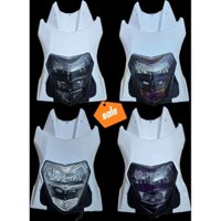 bộ combo mặt nạ màu trắng và đèn zipat  lắp xe điện xmen,tặng ốc