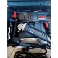 Bộ Combo Máy khoan bê tông Bosch và Máy cắt cầm tay Bosch bảo hành 12 tháng.
