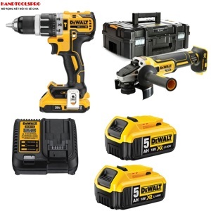 Bộ combo máy khoan máy mài pin 20V Dewalt DCK2080P2T