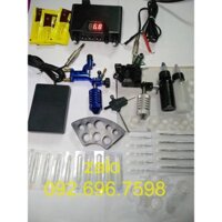 Bộ combo máy xăm Cao Cấp Full Phụ kiện