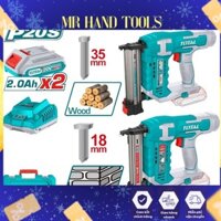 Bộ Combo Súng Bắn Đinh Gỗ F15~F35 và Súng Bắn Đinh Tường Gạch ST18 dùng pin 20V Total TOSLI240301