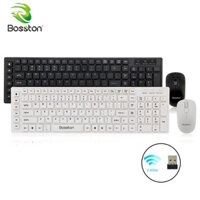 Bộ combo wireless bàn phím + mouse Bosston WS500 cho văn phòng