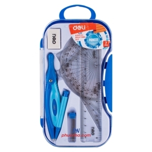 Bộ compa thước kẻ Deli G30304