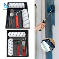 Bộ Con Lăn Sơn 9 Inch Vỏ Con Lăn Dụng Cụ Gia Đình Sơn Con Lăn Tay Có Khung Và Khay Cho Gia Đình Đường Lái Xe Nhà Bếp