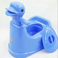 Bô con vịt vệ sinh cho bé có tay cầm Bô trẻ em hình thú nhựa Việt Nhật - Bô vịt MS5455