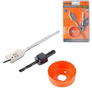 Bộ công cụ khoét lỗ gỗ và thạch cao 3 chi tiết Asaki AK-3680