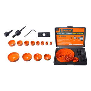 Bộ công cụ khoét lỗ gỗ và thạch cao Asaki AK-3683