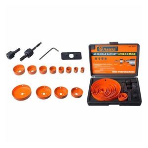 Bộ công cụ khoét lỗ gỗ và thạch cao Asaki AK-3683