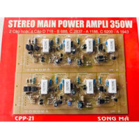 Bo công suất amply 8 sò 350W Song Mã