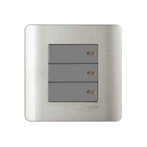 Bộ công tắc ba 1 chiều Zencelo Schneider E8433_1_SA_G19