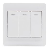 Bộ công tắc ba, 2 chiều có đèn LED Simon Series 50 51032BD