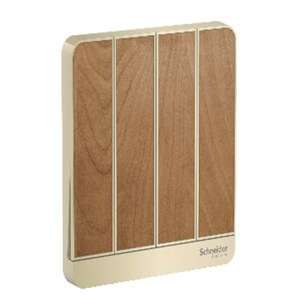 Bộ công tắc bốn 2 chiều có đèn Schneider E8334L2LED_WD