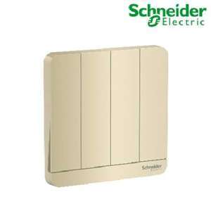 Bộ công tắc bốn 2 chiều Schneider E8334L2LED-WG