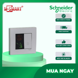 Bộ công tắc chuông “Không làm phiền” Schneider KB31BD_C_AS