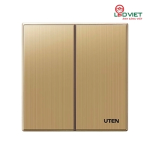 Bộ công tắc đôi 2 chiều Uten Q9GK22