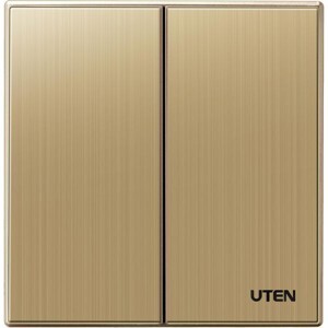 Bộ công tắc đôi 2 chiều Uten Q9GK22