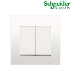Bộ công tắc đôi 2 chiều Zencelo Schneider KB32_WE_G19