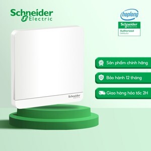 Bộ công tắc đơn 1 chiều có đèn Schneider E8331L1LED_WE