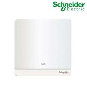 Bộ công tắc đơn 2 cực 20A Schneider E8331D20N_WE