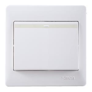 Bộ công tắc đơn hai chiều Simon có dải phản quang 51012BTY