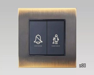 Bộ công tắc “dọn phòng, không làm phiền” DOBO S80-88028