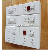 Bộ Công tắc - Ổ cắm, Điều tốc quạt 700W/ 220V Panasonic - Wide Chính hãng