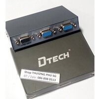 Bộ công tắc VGA Switch Dtech 2 Port: Model DT - 7032 (2 PC sử dụng 1 LCD)