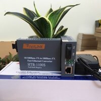 Bộ converter quang 2 SỢI NETLINK HTB-1100S-25KM Hàng sạc sịn