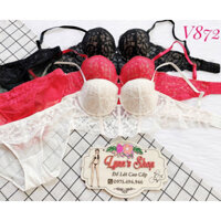 Bộ Corset ren hoa V872