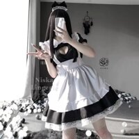 Bộ cosplay hầu gái cao cấp - Mã C304