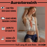 Bộ cosplay học sinh sexy quyến rũ nhiều màu gợi cảm hóa trang váy ngủ đồ ngủ mã 766