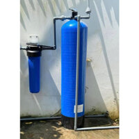 Bộ cột lọc nước Composite 1054 kèm van Φ34 + cốc béo 20 inch ren Φ34.