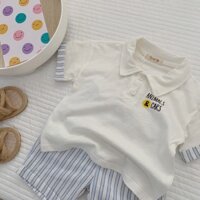 BỘ COTTON CỔ POLO KÈM QUẦN - THỜI  TRANG TRẺ EM - ĐỒ BỘ BÉ TRAI - BB003