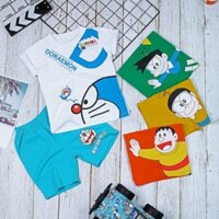 Bộ cotton Doremon SAMKIDS size 3-10